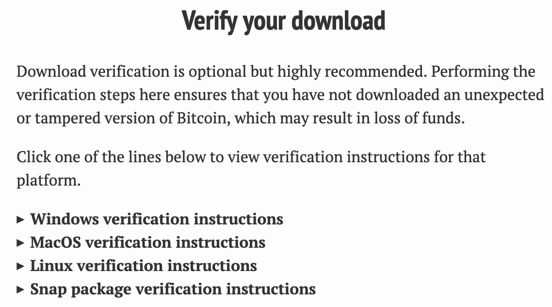 verify your download